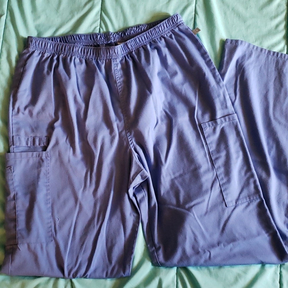 Cherokee Workwear scrub pants, ciel blue, L